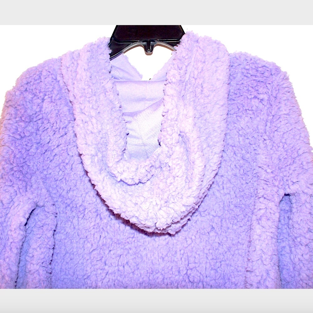 Hippie Rose soft Juniors Hoodie Fleece size M - Picture 6 of 9